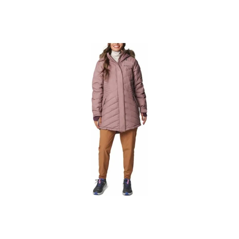 Columbia Down Jacket Women's Prunus Matte-2