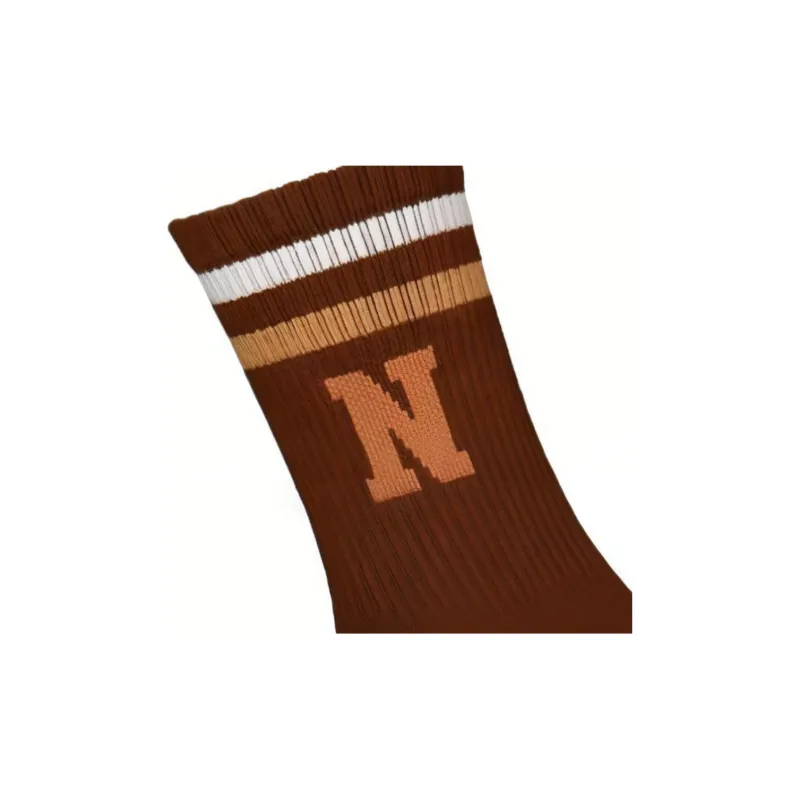 New Balance Knee-High Socks Unisex 1 Pack Brown-3