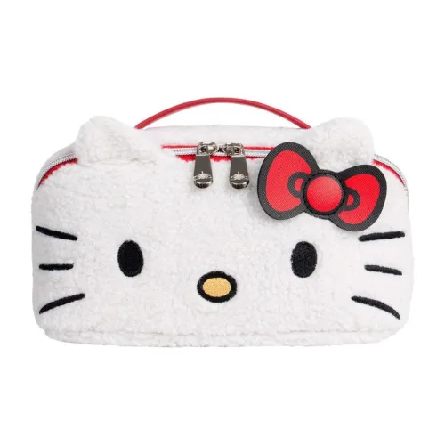 Sanrio Impressions Vanity Collaboration Fabric Makeup Bag Women's White