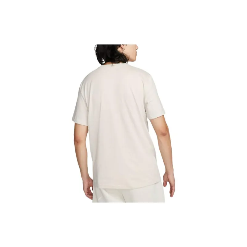 Nike T Shirts Men Beige-1