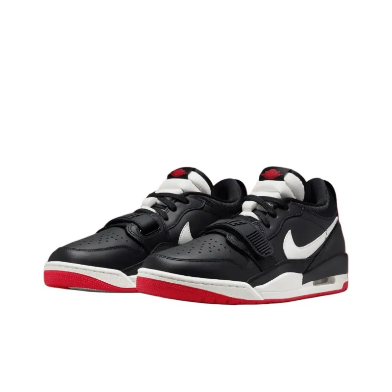 Jordan Legacy 312 Low Black Sail University Red-2