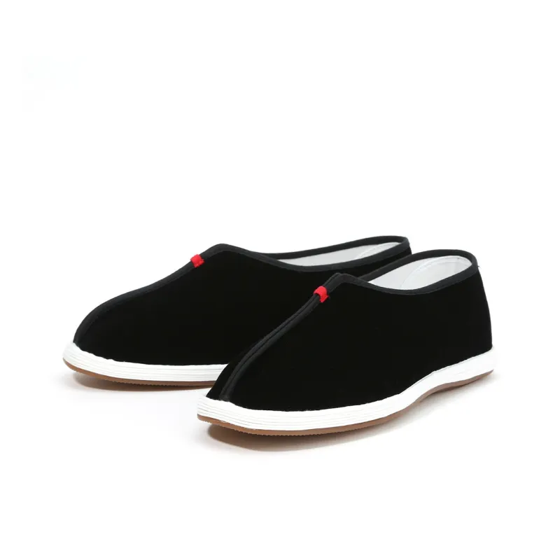 Old Meihua Fashionable Comfortable Versatile Casual Shoes Men Black-1