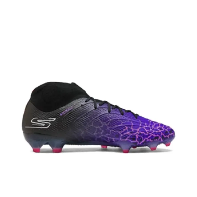 Skechers Artificial Ground Breathable And Resilient Soccer Shoes Men Purple-1
