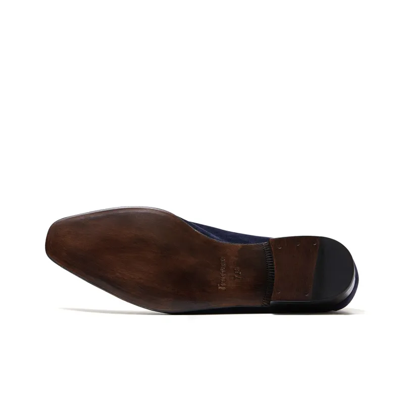 TRUFFAUT Lightweight Breathable Slip on Loafers 2.5CM Men's-4