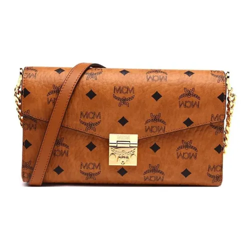 MCM Millie Visetos Crossbody Bags