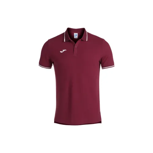 Joma Polo Shirts Men Burgundy