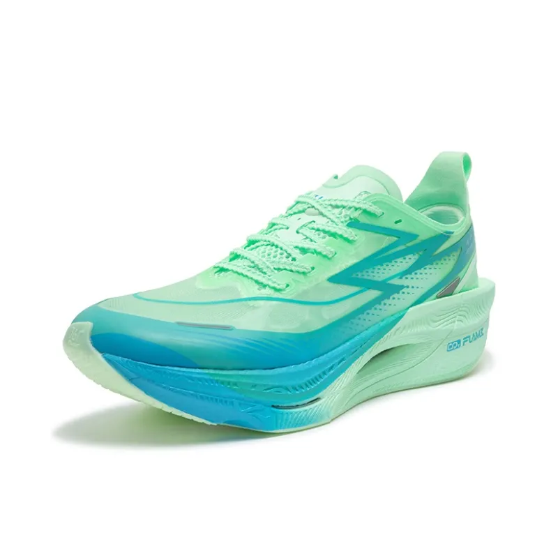 361° Cushioning Anti-Slip Wear-Resistant Breathability Low-Top Running Shoes Unisex Ice Emerald Green-1