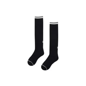 FILA Tennis Knee Socks Knee-High Socks Women's Black