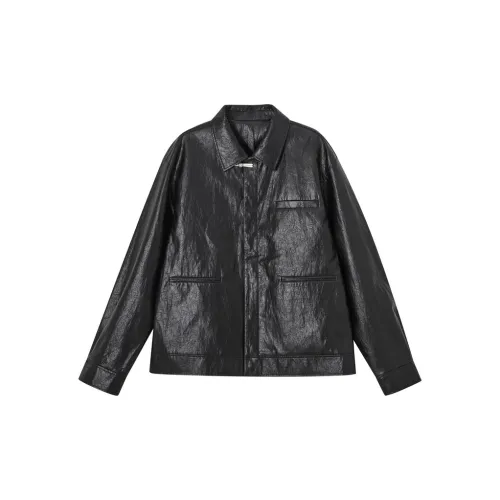 EARL JOEL Jackets Men Pitch Black