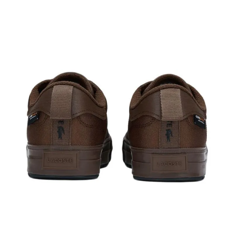 LACOSTE Low Top Skateboard Shoes Men Brown-3