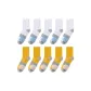 White 5-Yellow 5[10 Pack]