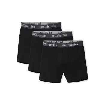 Columbia Boxer Shorts Men's 3 Pack Black