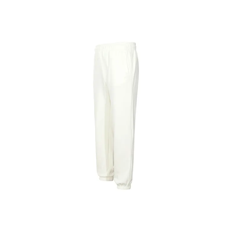 ANTA Sports Life Collection Knitted Sweatpants Women's Vanilla White-1