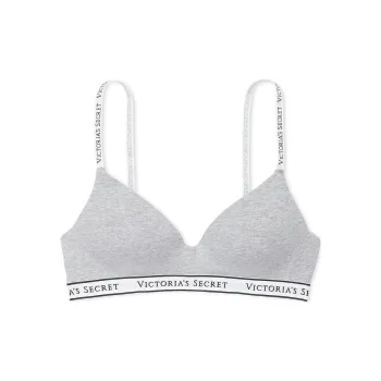 Victoria's Secret The T shirt Lightly Lined Wireless Bra / Heather Grey Bra Women's Gray