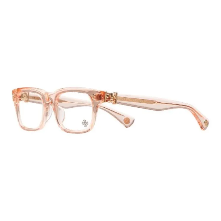Chrome Hearts Plate And Metal Square Eyeglass Frames Unisex Multicolor-7