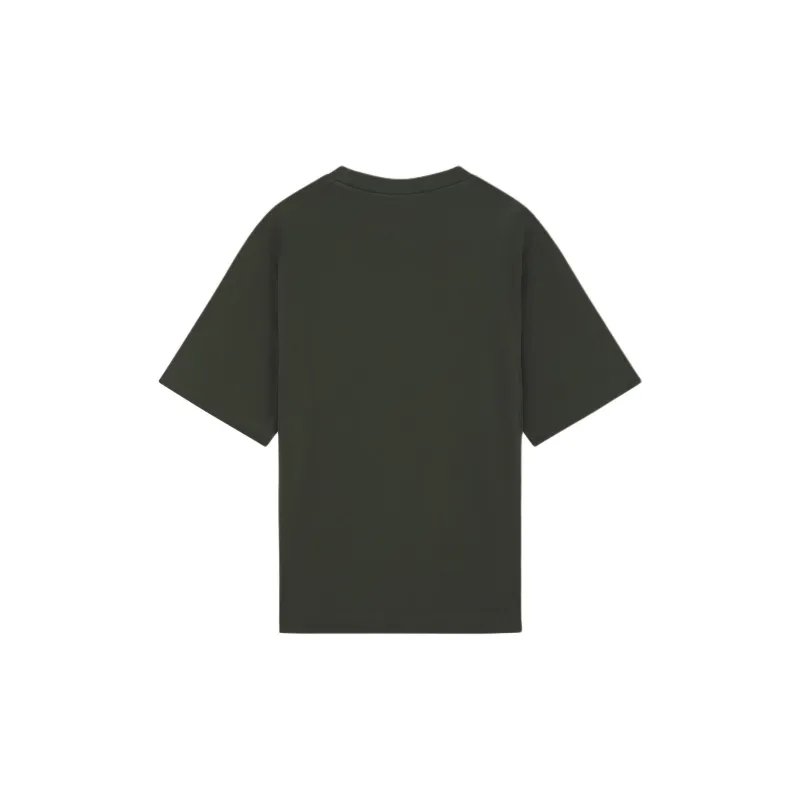 Maison Kitsune Bold Fox Head Patch Oversized T Shirt-1