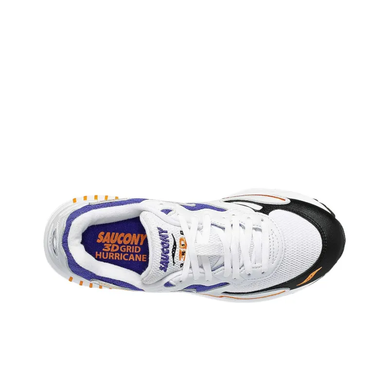 Saucony Slip Resistant And Breathable Low Top Casual Shoes Men White-3
