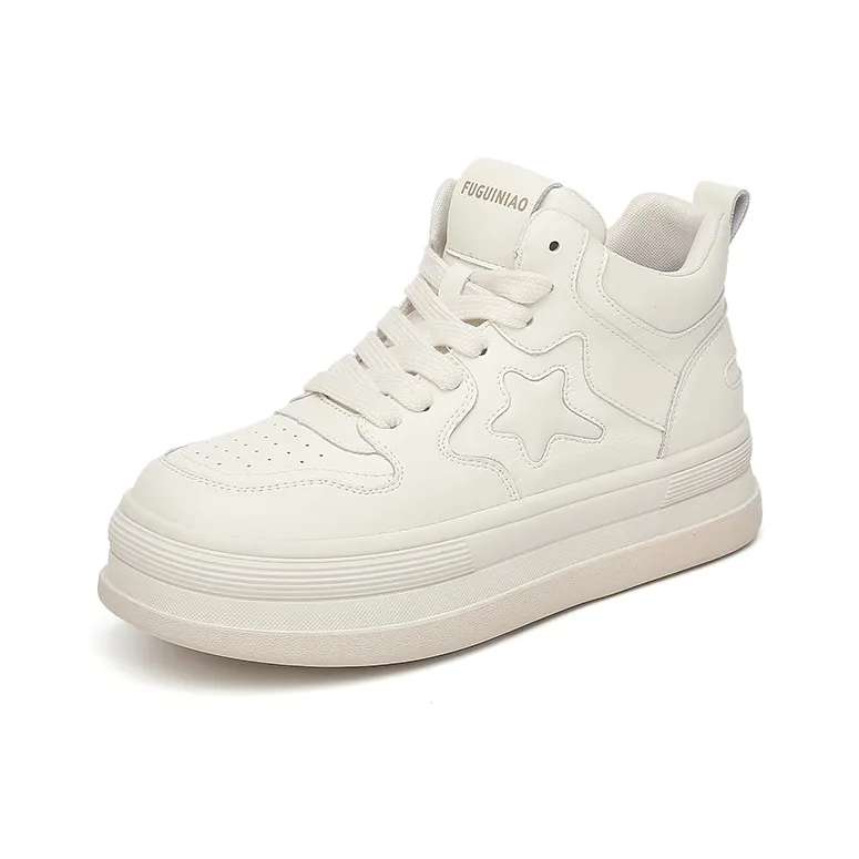 Rich Birds Height Increasing Breathable High-Top Casual Shoes Women's-6