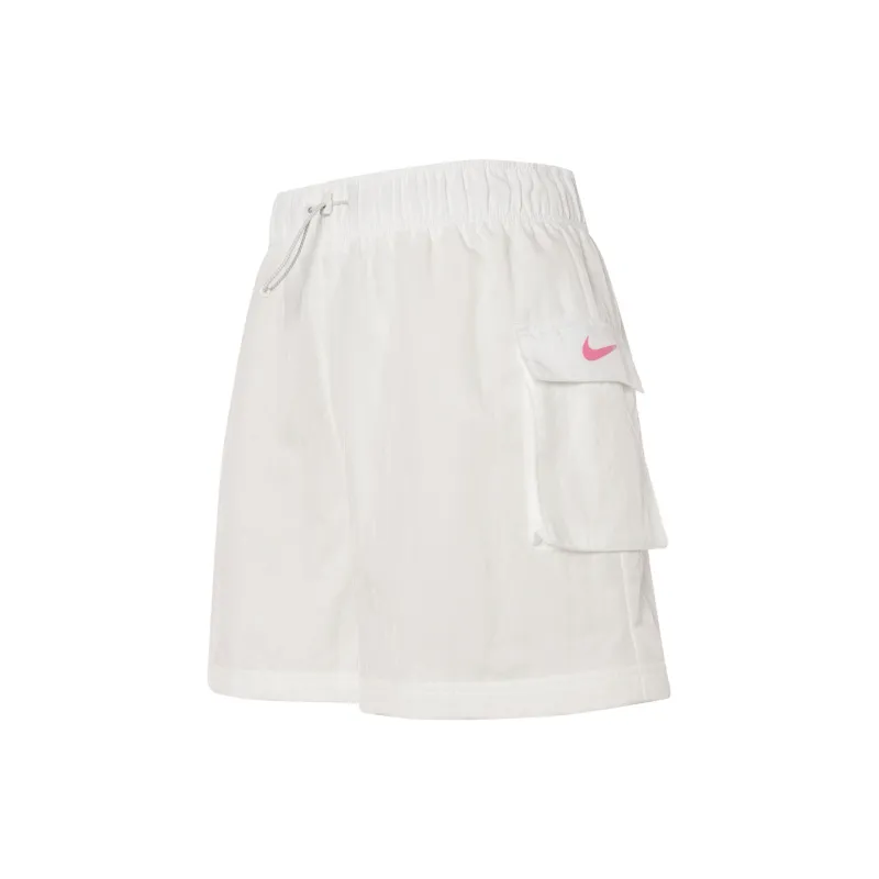 Nike ESSNTL WVN SHORT GCEL Casual Shorts Women's White-1