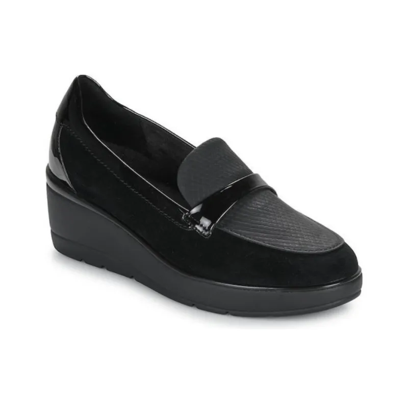 GEOX Casual Single Shoes Women's Black-2