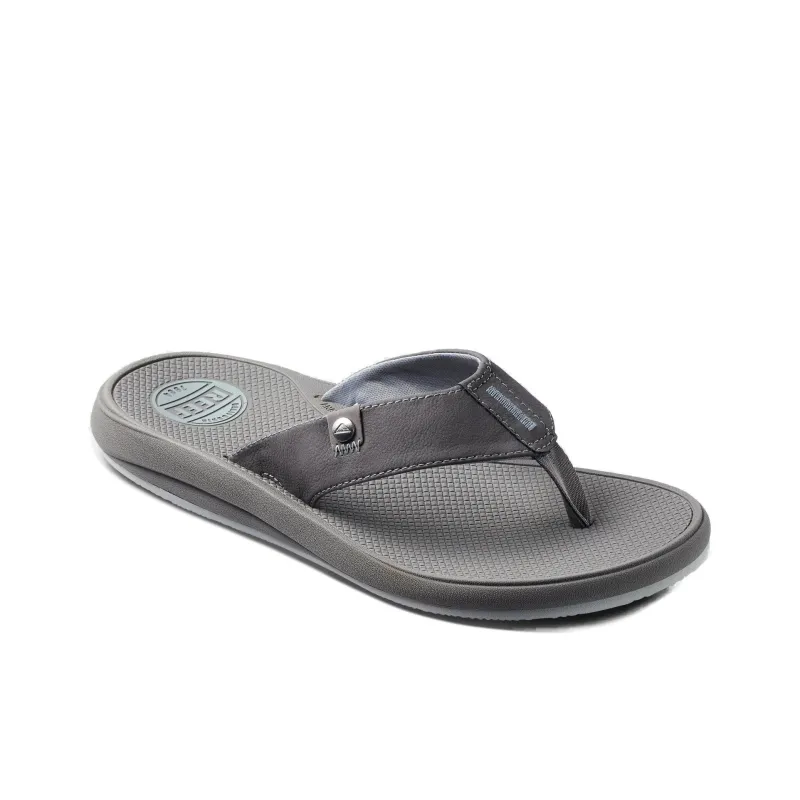 REEF Slip-Resistant Flip Flops Men Gray-2