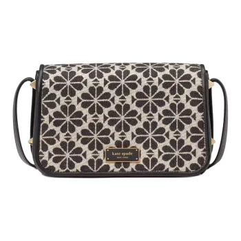 Kate Spade Jacquard Crossbody Bag, Shoulder Bag Regular Women's Black
