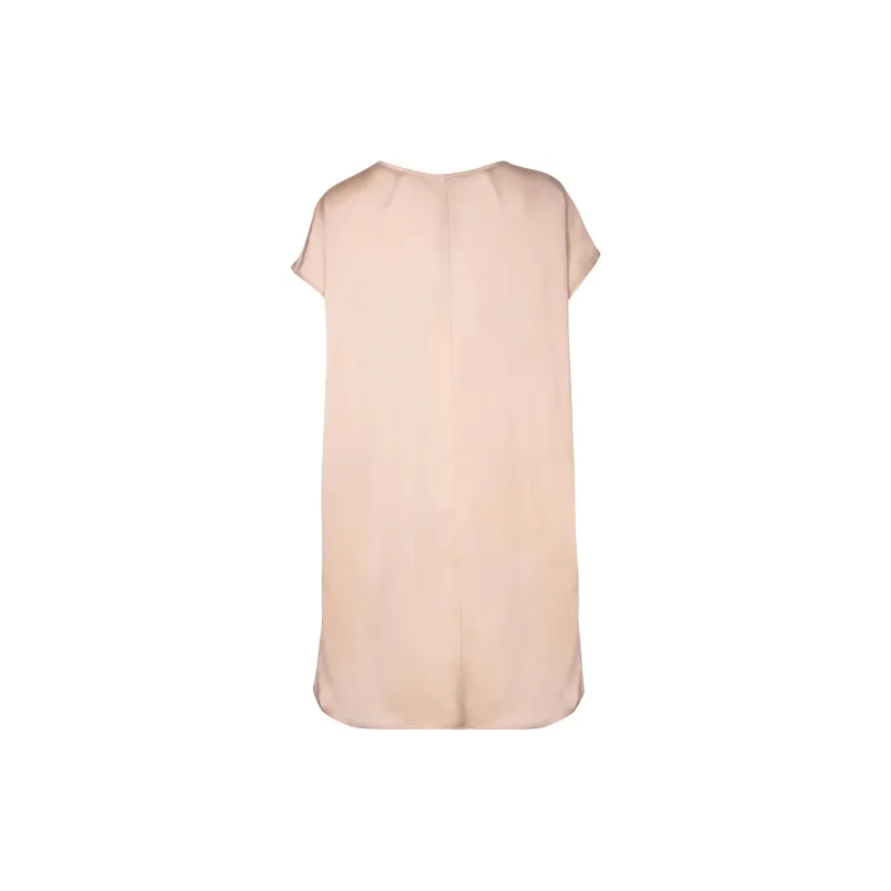 Fabiana Filippi Beaded Trim Satin Tunic-1