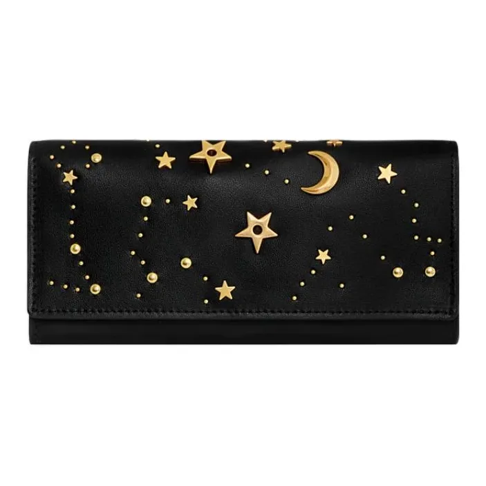 REBECCA MINKOFF Leather Wallet Women's Black-0