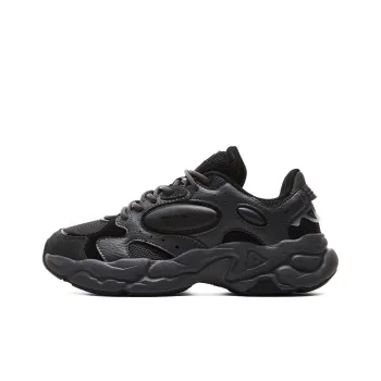 PEAK Taichi Chuanxing Cushioning Rebound Slip Resistant Low Top Casual Shoes Women's Dark Gray Black