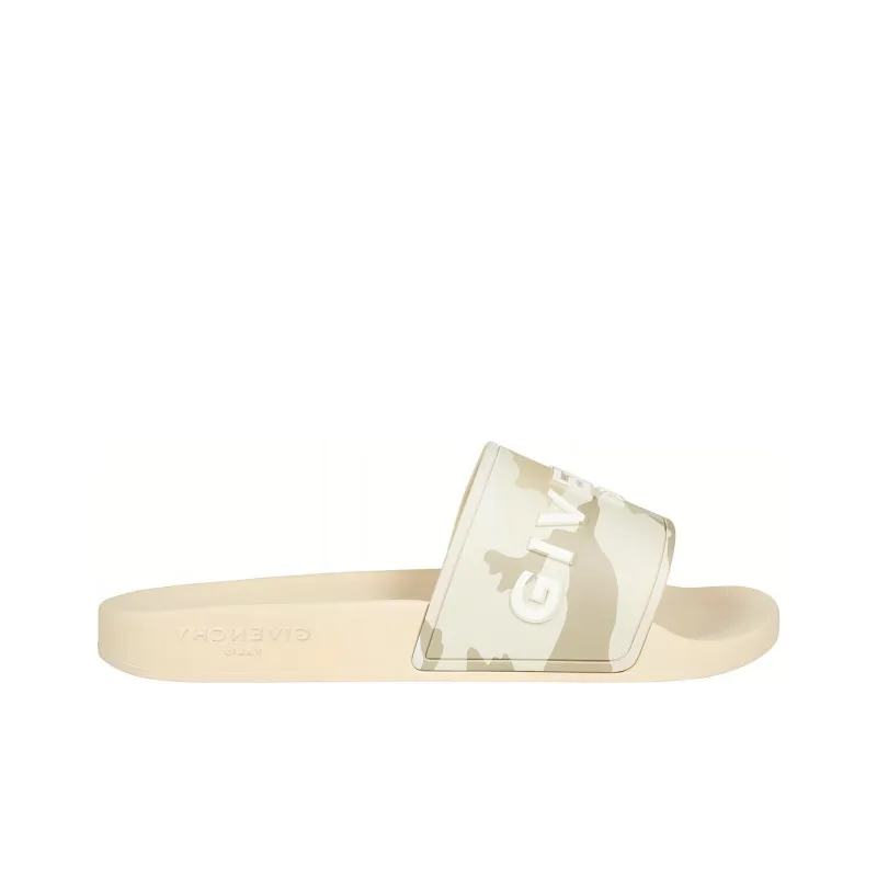 Givenchy Logo Slide 'Beige Camo'-1