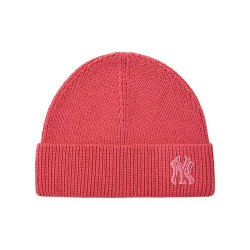 MLB Nylon Acrylic Beanies Unisex Pink-0