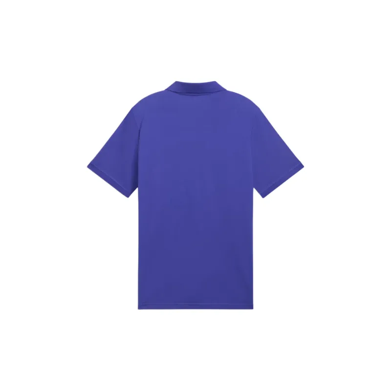 PUMA Essential Pique Polo Shirt Men Lapis Lazuli-1