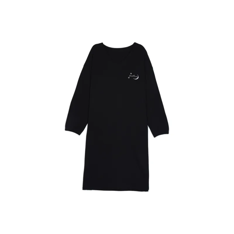 FOREVER 21 Nightgown Women's Black-0