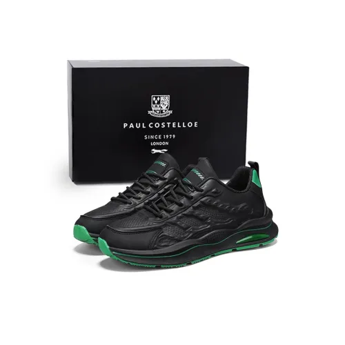 PAUL COSTELLOE Casual Shoes Men Low-Top Green