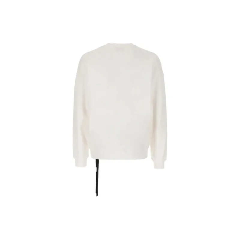 Ann Demeulemeester Motif Printed Crewneck Sweatshirt-1