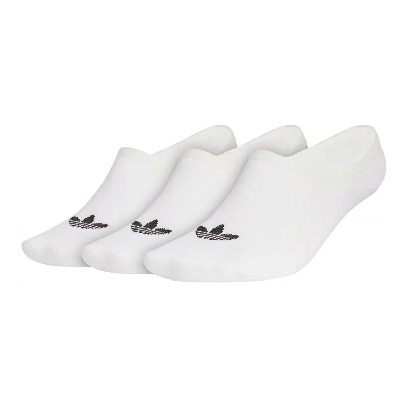 Adidas Originals No Show Socks Unisex 3 Pack White-0