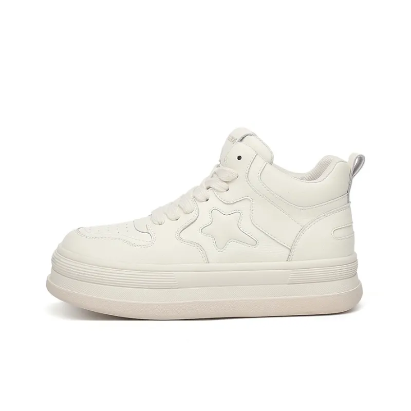 Rich Birds Height Increasing Breathable High-Top Casual Shoes Women's-5