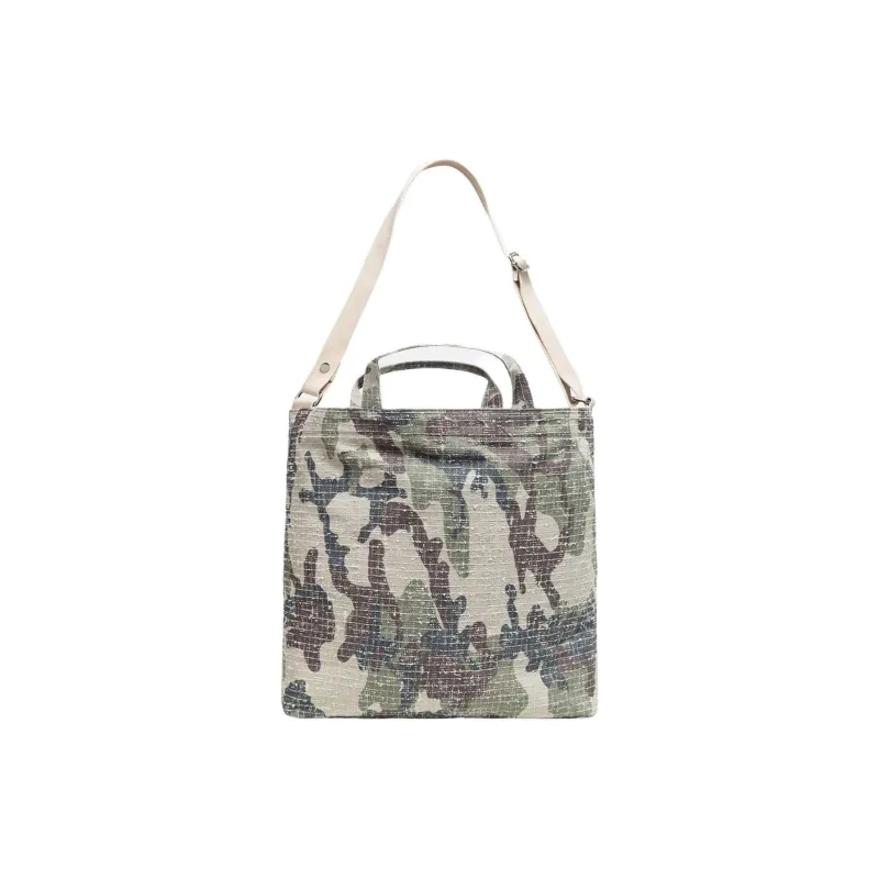 Stussy Cotton Canvas Handbag, Shoulder Bag, Crossbody Bag Regular Unisex Camouflage-2