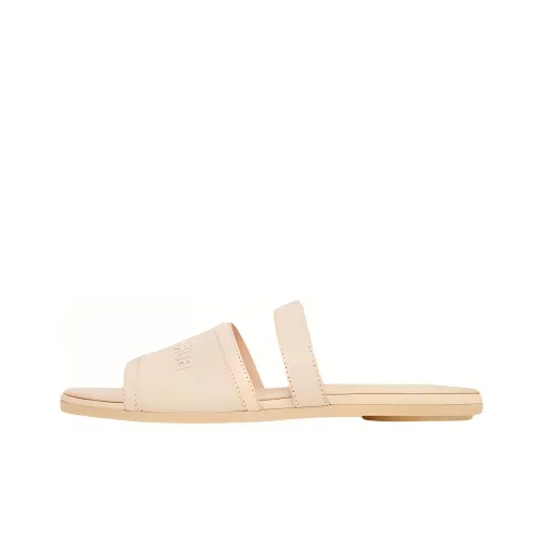 Burberry Slide Slippers Women's Nude