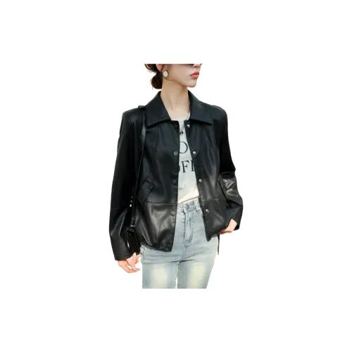 Egger Leather Jackets Women's