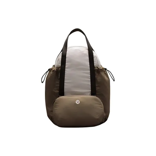 Lululemon Backpacks Deer Brown With Bone White And Slate Brown