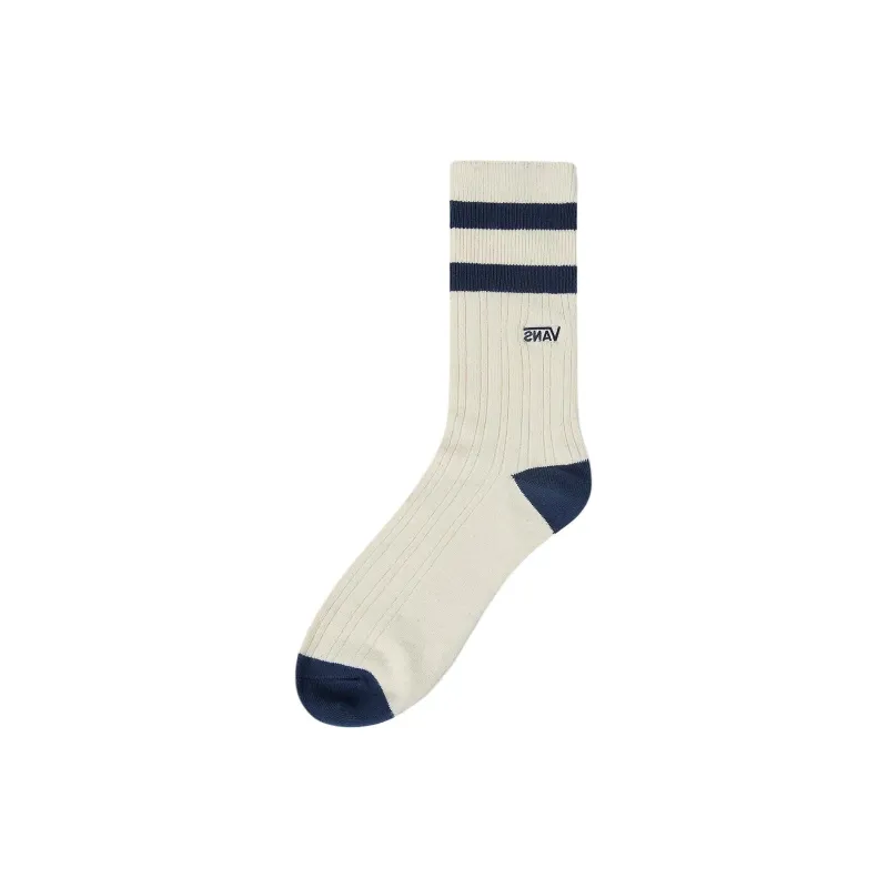 Vans CLASSIC CREW Mid-Calf Socks Women's 1 Pack White-0