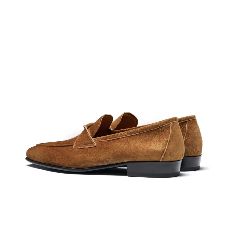 TRUFFAUT Lightweight Breathable Slip on Loafers 2.5CM Men's-12