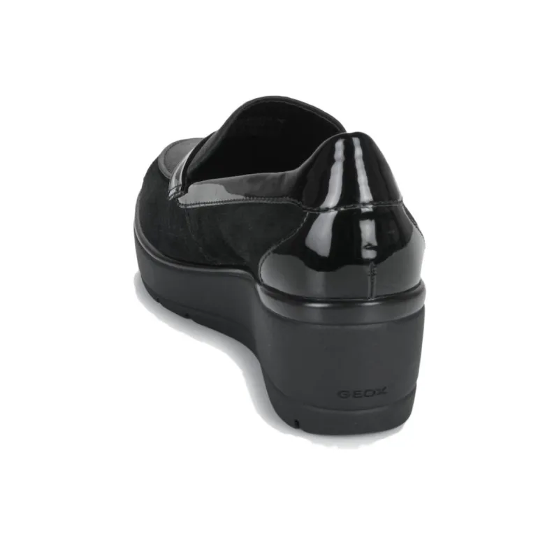 GEOX Casual Single Shoes Women's Black-4