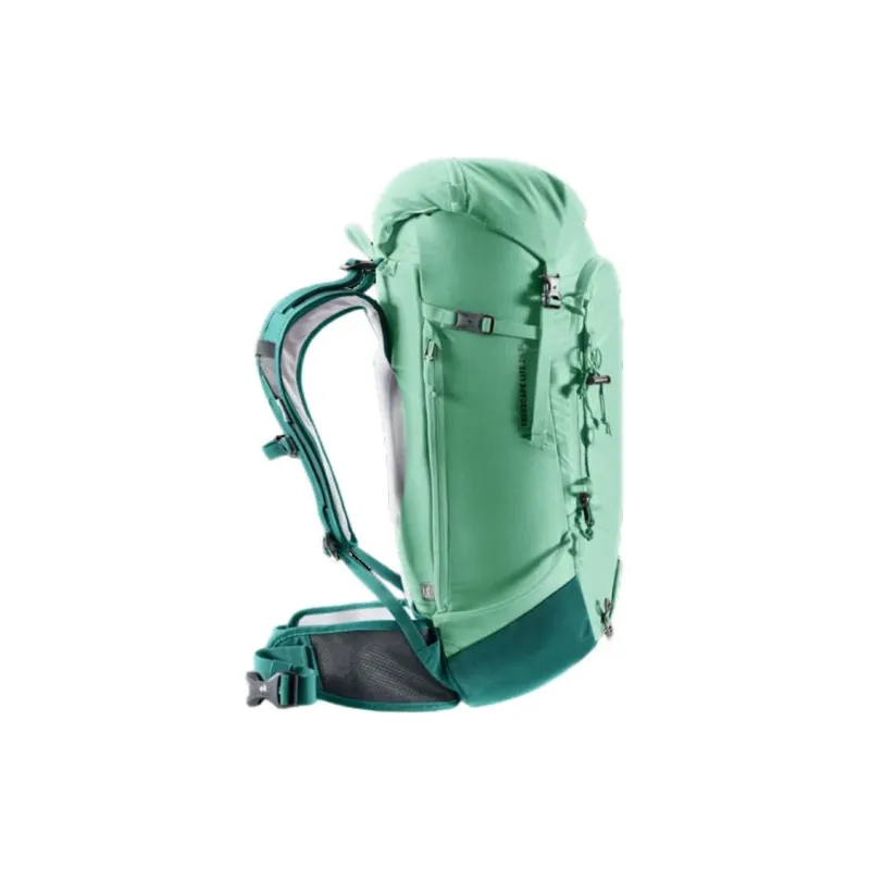 DEUTER Polyamide Outdoor Hiking Bag Backpacks Women's Orchid Fragrance With Deep Sea Blue-3