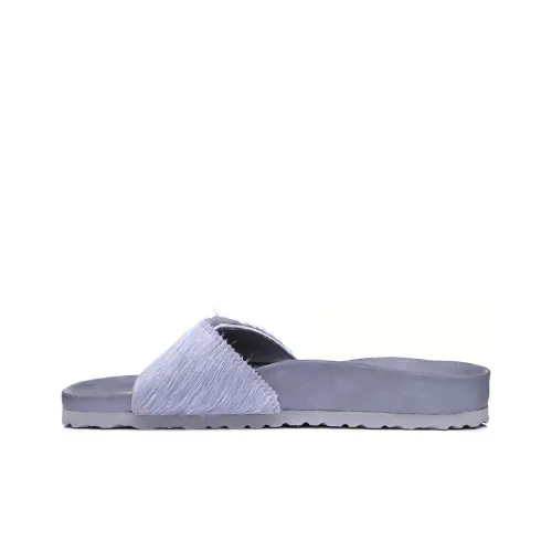 RICK OWENS Slide Slippers Women's Gray