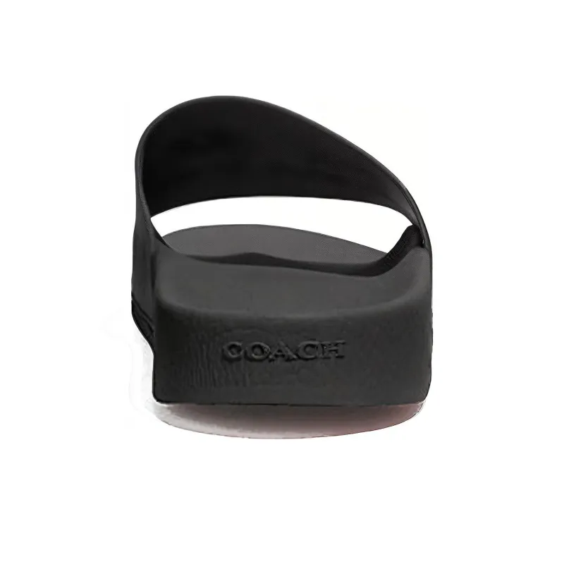 COACH Slip-Resistant Slide Slippers Men's Black-4