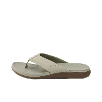 REEF Slip-Resistant Flip Flops Men Gray Green