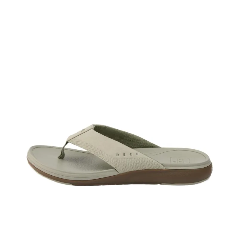 REEF Slip-Resistant Flip Flops Men Gray Green-0