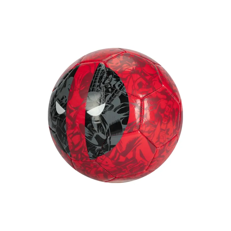 MESUCA MARVEL Size 5 Soccer PVC Machine Stitched Soccer Ball Unisex Red Black-1